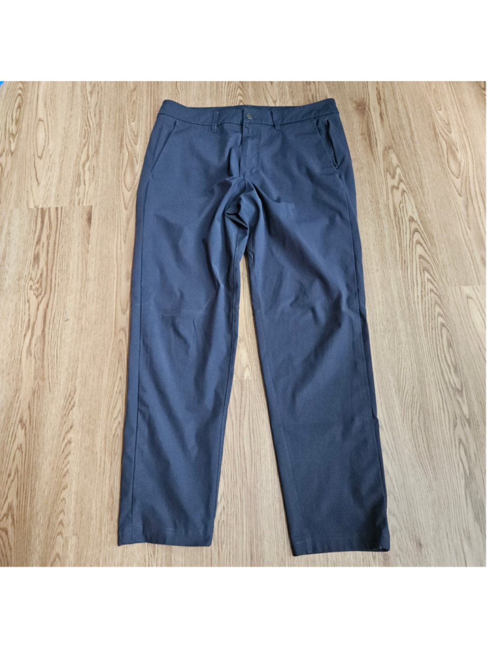 Lululemon Commission Pant Slim Warpstreme Blue Mens 32 Athleisure